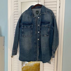 Jean flannel jacket